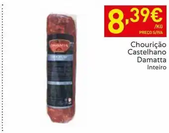 Recheio Chouriço damatta promoção