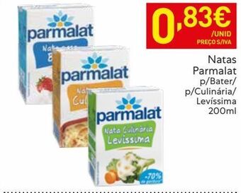 Recheio Laticínio parmalat promoção