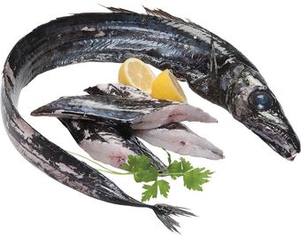 Auchan Peixe espada preto grande fresco inteiro kg promoção