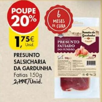 Presunto Salsicharia da Gardunha 150g
