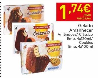 Recheio Gelados amanhecer promoção