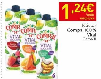 Recheio Néctar compal promoção