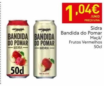 Recheio Sidra bandida do pomar promoção