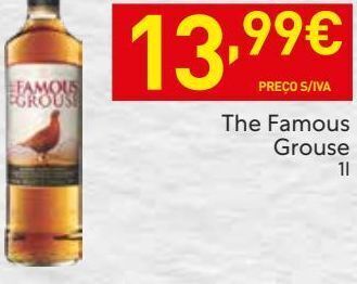 Recheio Uísque the famous grouse promoção