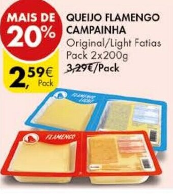Queijo Flamengo Campainha 2x200g