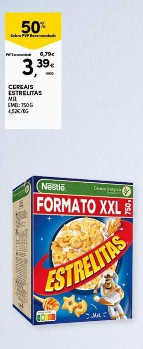 Continente Bom dia Cereais nestlé promoção