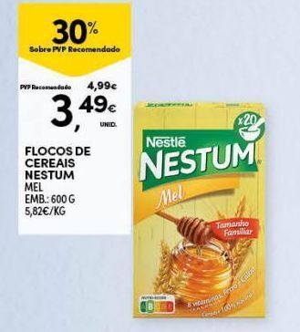 Continente Bom dia Cereais nestlé promoção