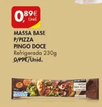 Pingo Doce Massa Base P/Pizza Pingo Doce 230g promoção
