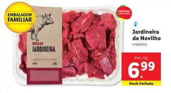 Lidl Jardineira de Novilho promoção