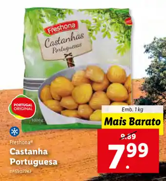 Lidl Freshona Castanha Portuguesa 1kg promoção