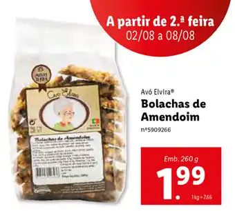 Lidl Avó Elviva Bolchas de Amendoim 260g promoção
