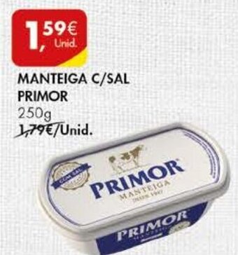 Pingo Doce Manteiga C/ Sal Primor 250g promoção