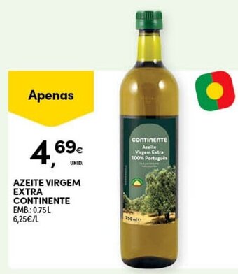 Continente Azeite Virgem Extra Continente 0.75L promoção