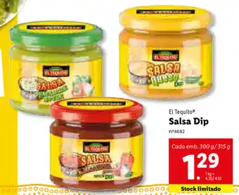 El Tequito Salsa Dip 300g/315g