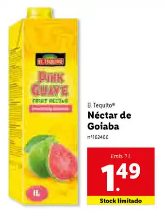 El Tequito Nétar de Goiaba 1L