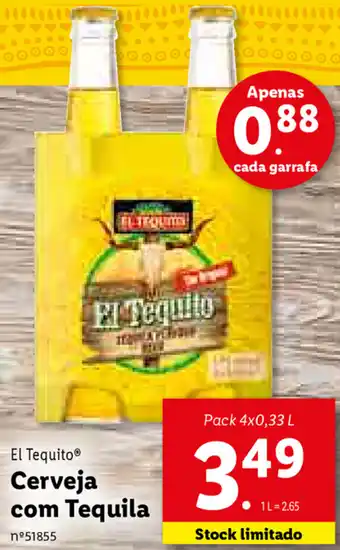 El Tequito Cerveja com Tequila