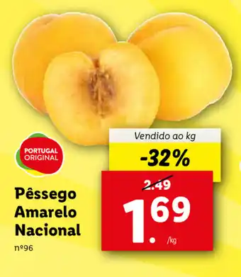 Pêssego Amarelo Nacional