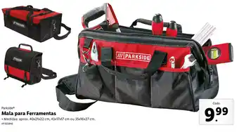 Lidl Parkside Mala para Ferramentas 40x21x22cm, 35x16x27cm promoção