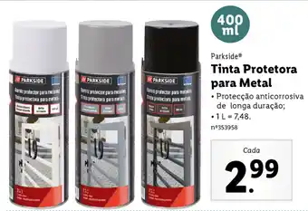 Lidl Parkside Protetora para Metal promoção