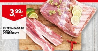 Continente Entremeada de Porco Continente promoção