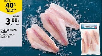 Continente Filetes Peixe Gato 1kg promoção