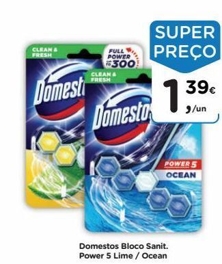 Pastilhas para wc domestos