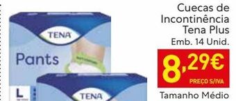 Recheio Incontinência tena promoção