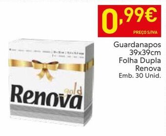 Recheio Guardanapos de papel renova promoção