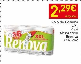 Recheio Papel toalha renova promoção