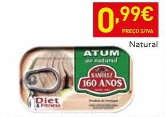 Recheio Atum natural ramirez promoção