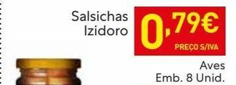 Recheio Salsicha izidoro promoção