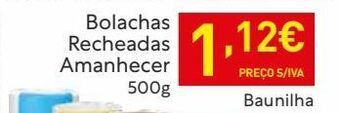 Recheio Biscoito e bolacha amanhecer promoção