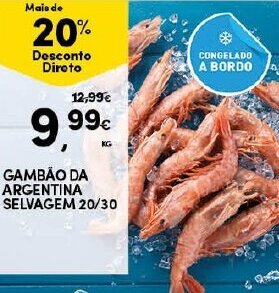 Continente Gambão da Argentina Selvagem 20/30 promoção
