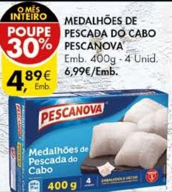 Medalhões de Pescada do Cabo Pescanova 400g