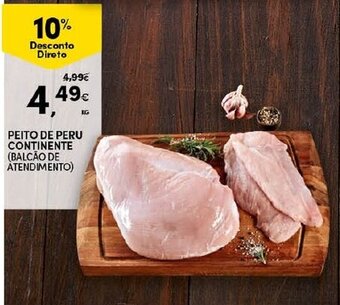 Continente Peito de Peru Continente promoção