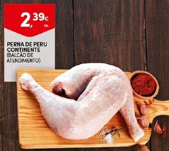 Continente Perna de Peru Continente promoção