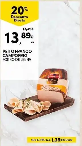 Continente Peito Franco Compofrio promoção