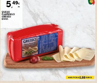 Queijo Flamengo Gresso Barra