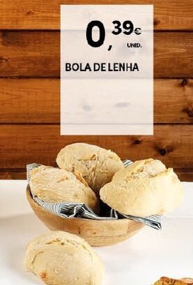 Continente Bola de Lenha promoção