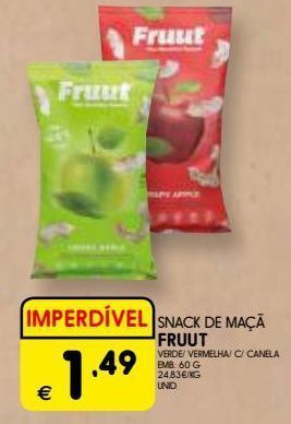 Snacks fruut