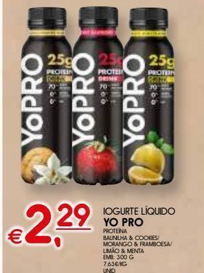 Iogurte yopro