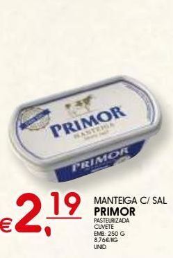 Manteiga primor