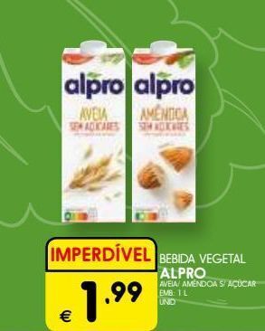 Bebidas naturais alpro