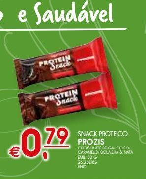 Snacks prozis