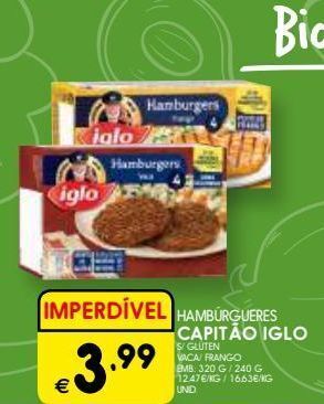 Meu Super Hambúrguer iglo promoção