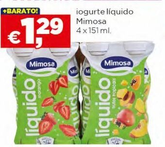 Iogurte mimosa