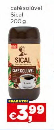 Café solúvel sical