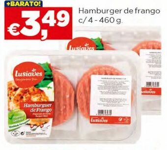 Bolama Hambúrguer de frango lusiaves promoção