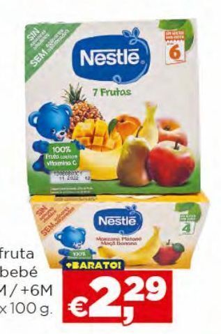 Polpa de frutas nestlé