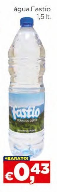 Água fastio